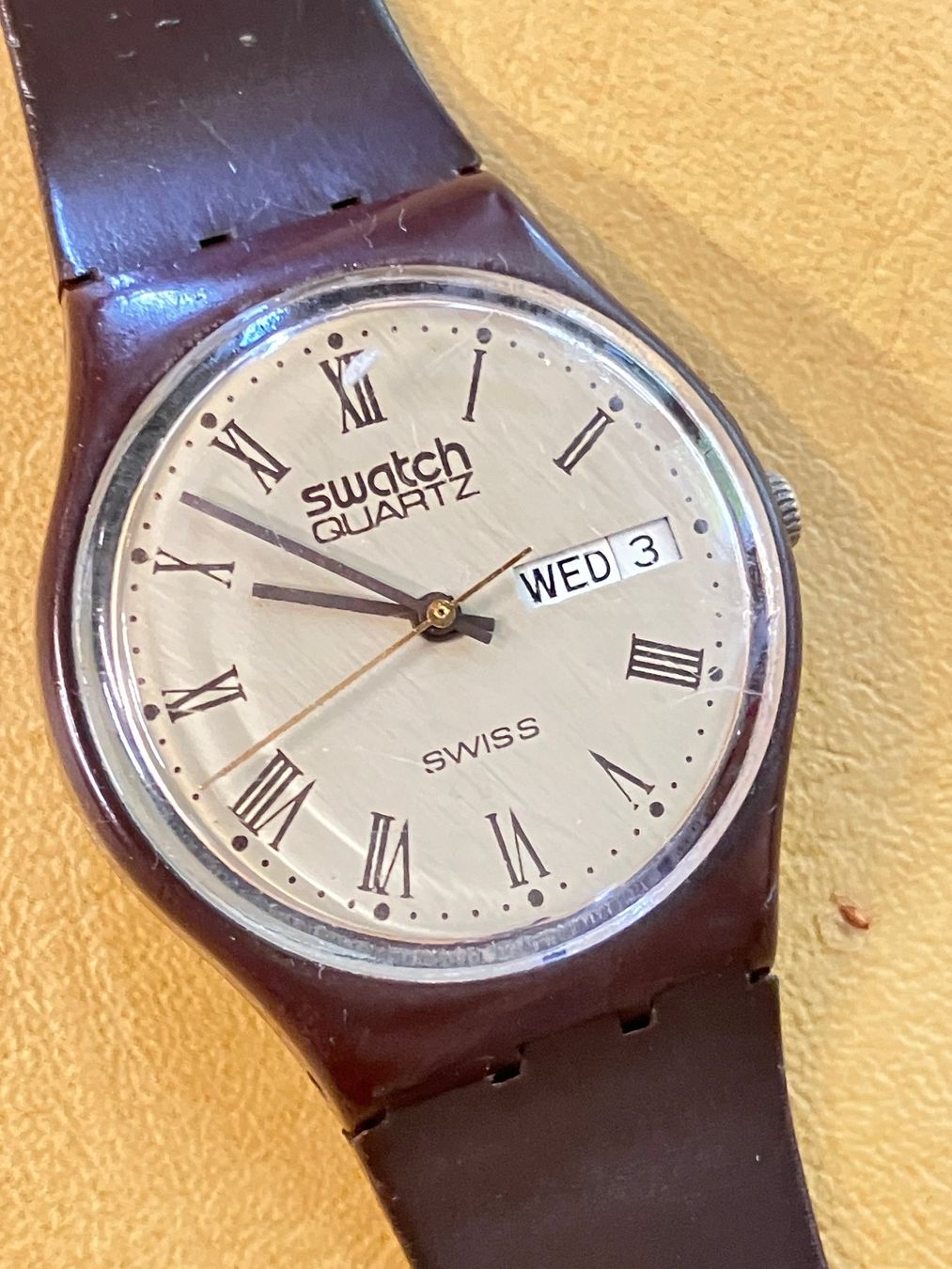 Swatch Orologi: Swatch GC 700 braun 1982 – Usato da Horw venduto da luzernicus 6