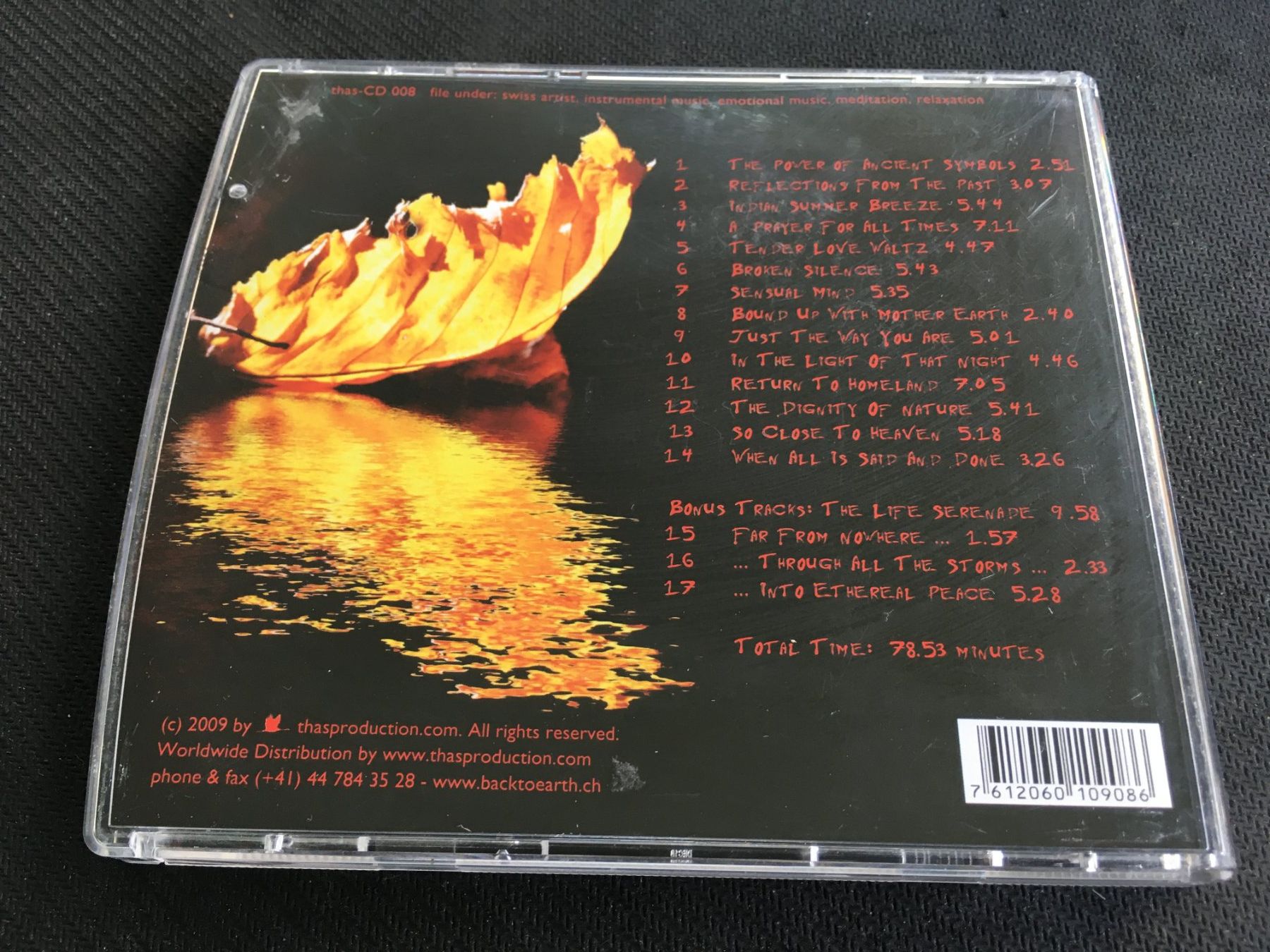 CD: Back to Earth - Sensual Mind -CD- – Usato da St.Gallen venduto da MedienJoe 2