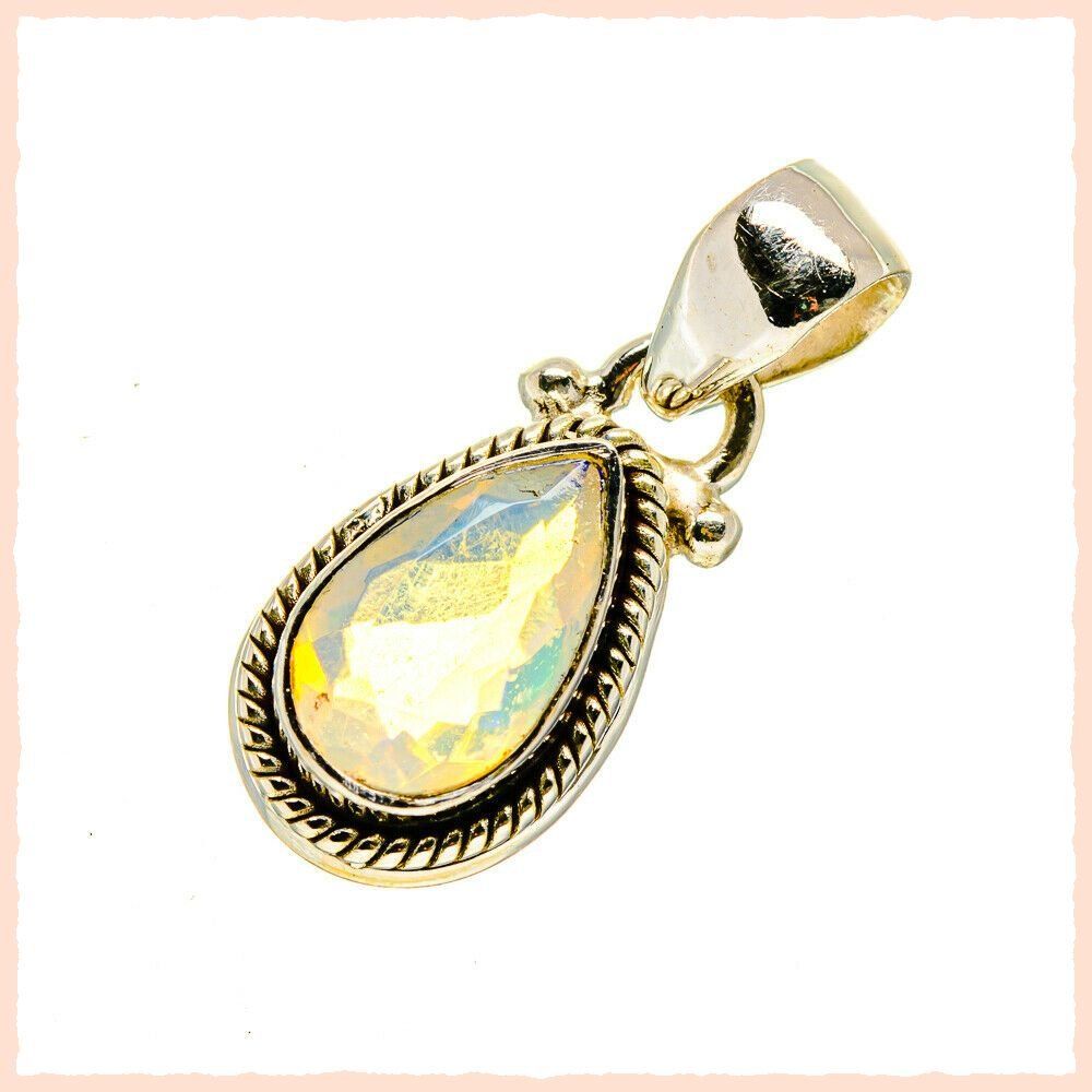 Ciondoli: FIRE OPAL, Opal Anhänger 925 Silber – Nuovo e nell'imballaggio originale da Oberglatt ZH venduto da Goldfee1 1