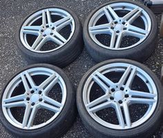 4 x Kompletträder Sommer (AMG,Mercedes) 235/35/R19 Zoll