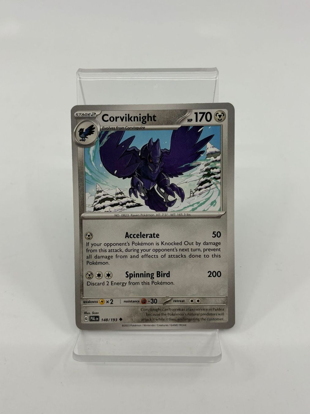 Pokémon Carte collezionabili: Pokemon Corviknight 148/193 – Usato da Herisau venduto da Pokemon2026