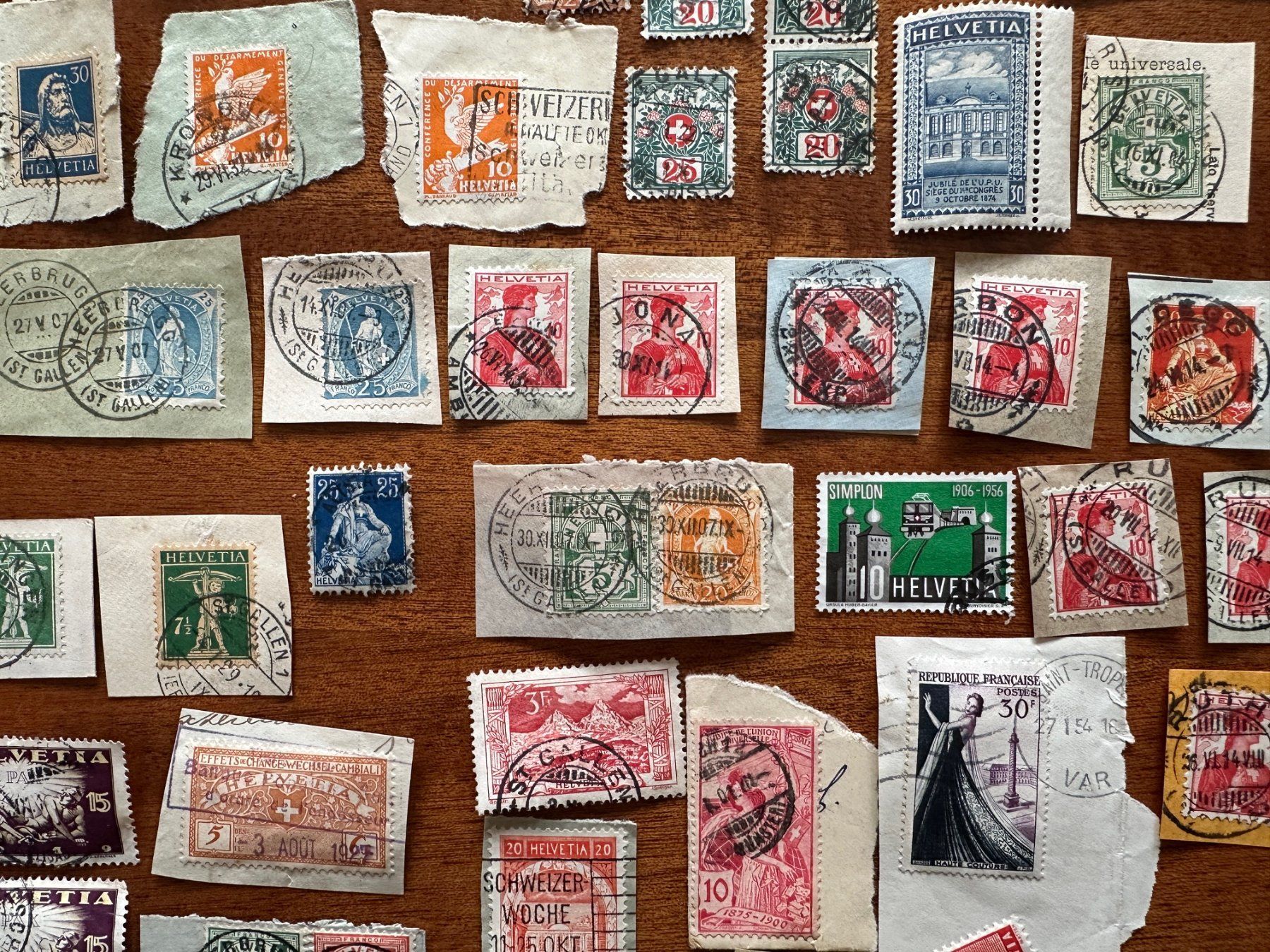 Tutti i francobolli: Schweiz ca. 1880 bis 1930, mit 4er-Block – Nuovo (secondo la descrizione) da Weesen venduto da Sombrero22 4