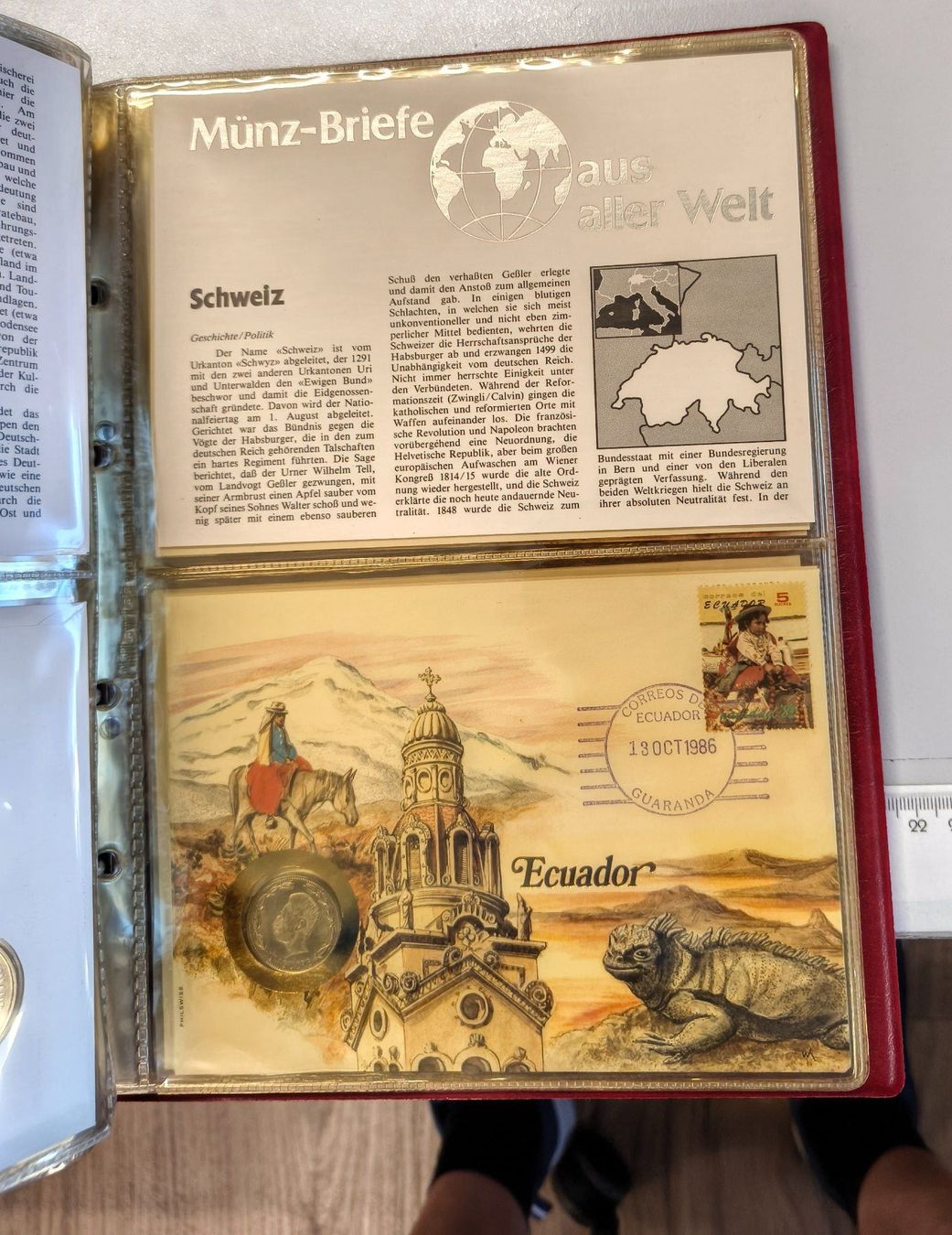 Alle Münzen: Sammlung Münzbriefe aus aller Welt – Gebraucht aus Basel von bk_brockibasel 8