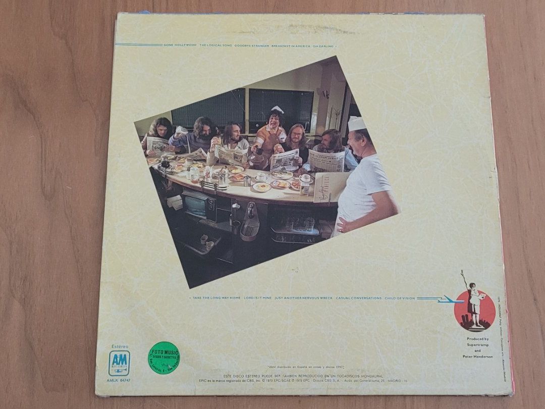 Schallplatten: LP Supertramp – Gebraucht aus Martigny von MZ-67 1