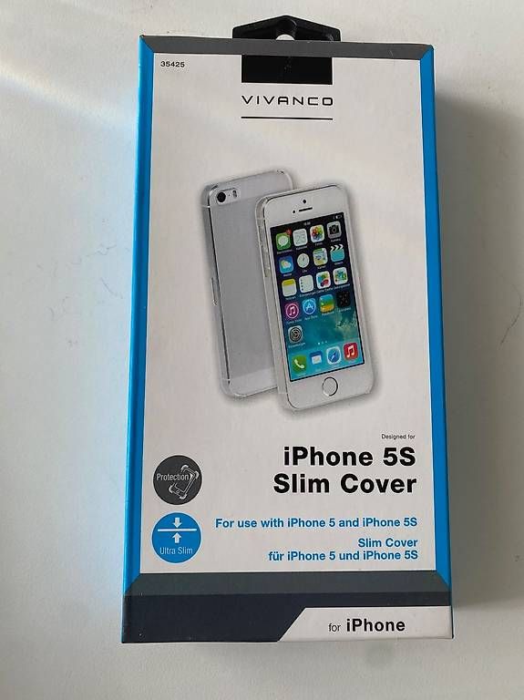 Cover & Protezioni schermo: iPhone 5S Slim Cover, Case transparent NEU – Usato da Adlikon venduto da suermel2000