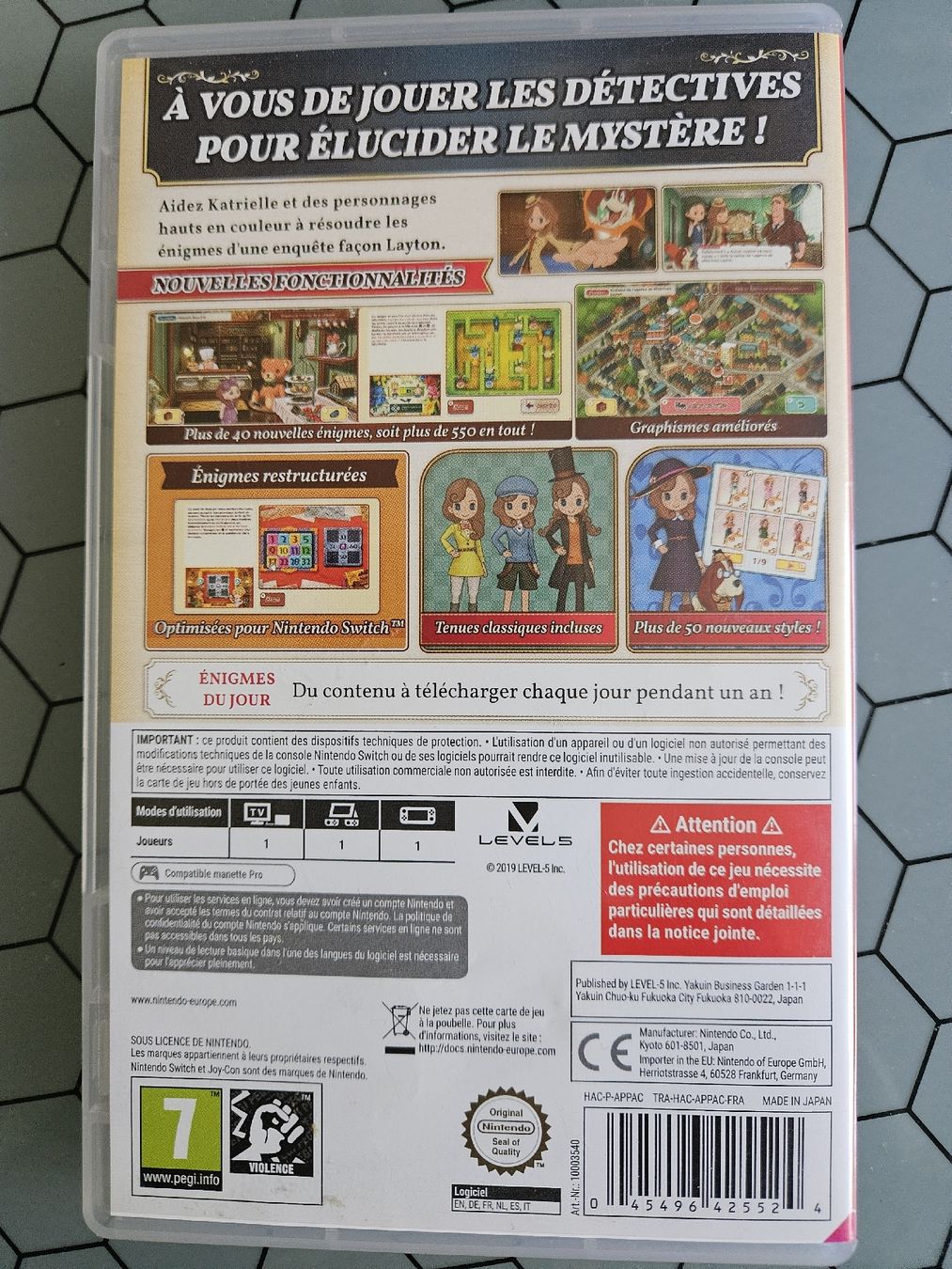 Nintendo Spiele: L'aventure Layton Switch  – Gebraucht aus Genève von Pedro67 2