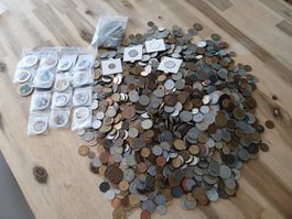 Grosse Münzsammlung 10kg diverse Länder gebraucht