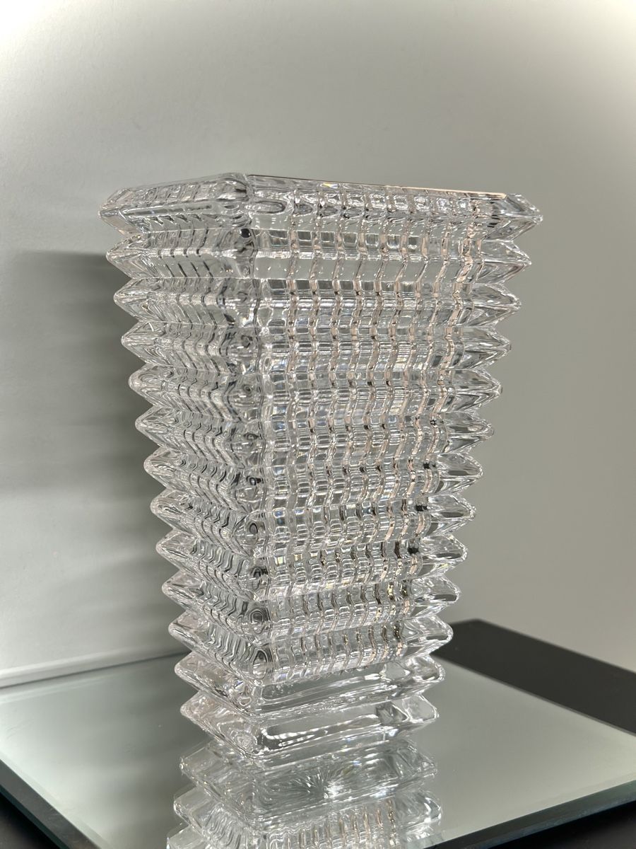 Vasi & Recipienti: Designvase aus massivem Kristallglas, NEU – Nuovo e nell'imballaggio originale da Bern venduto da Rausch29 5