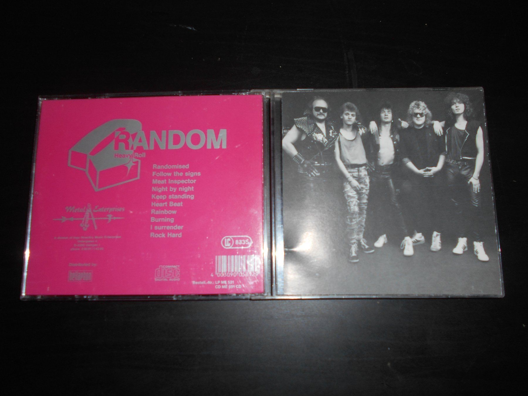 CD: Random – Randomised / 1990 – Usato da Aarberg venduto da witchhunter01 1