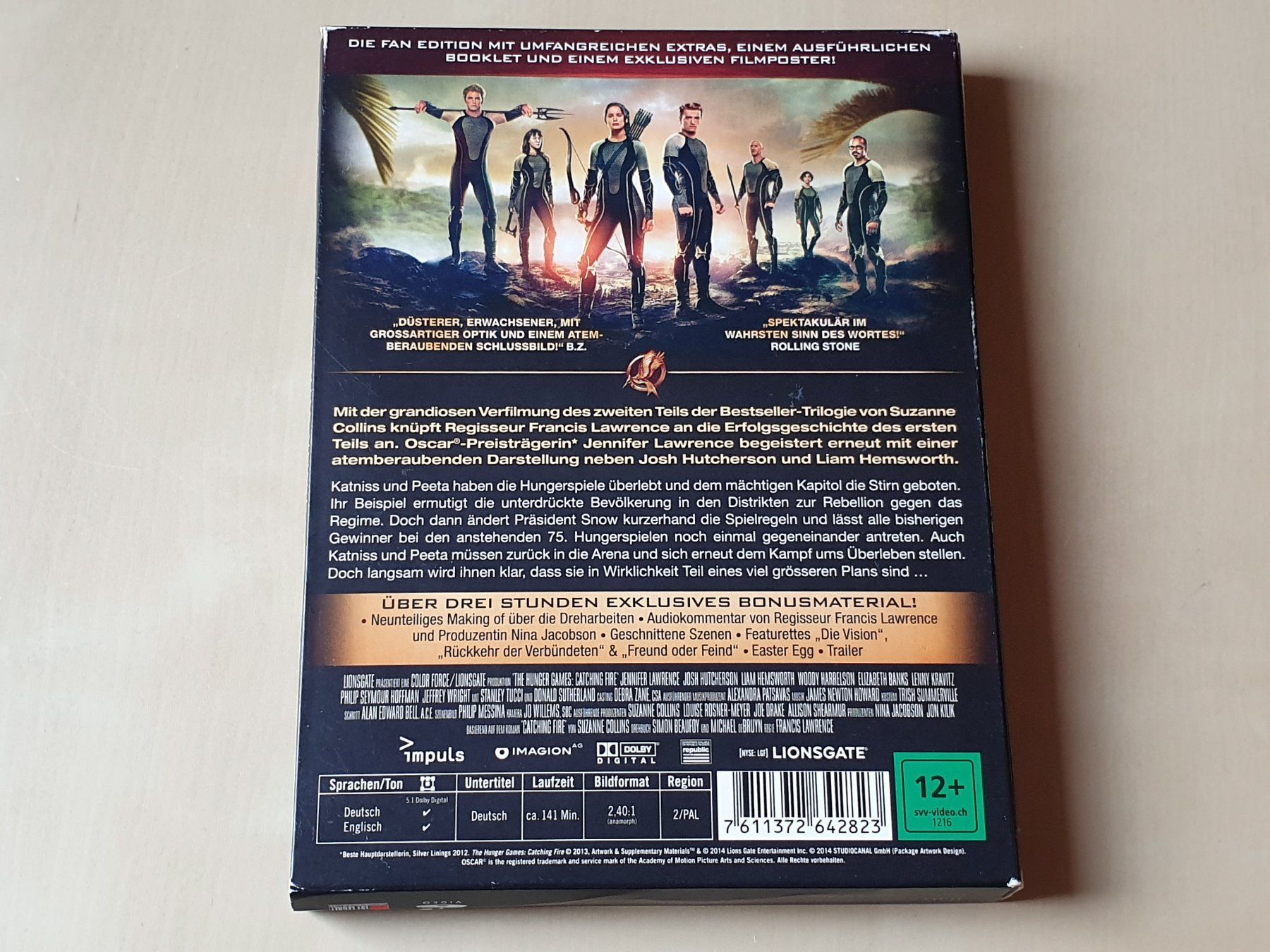 Alle DVDs: Die Tribute von Panem Catching Fire – Gebraucht aus Stansstad von collectorsshop 1