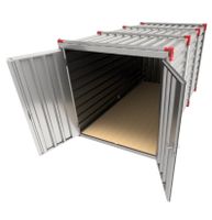 Lagercontainer / Container – 4 m mit Doppelflügeltüre