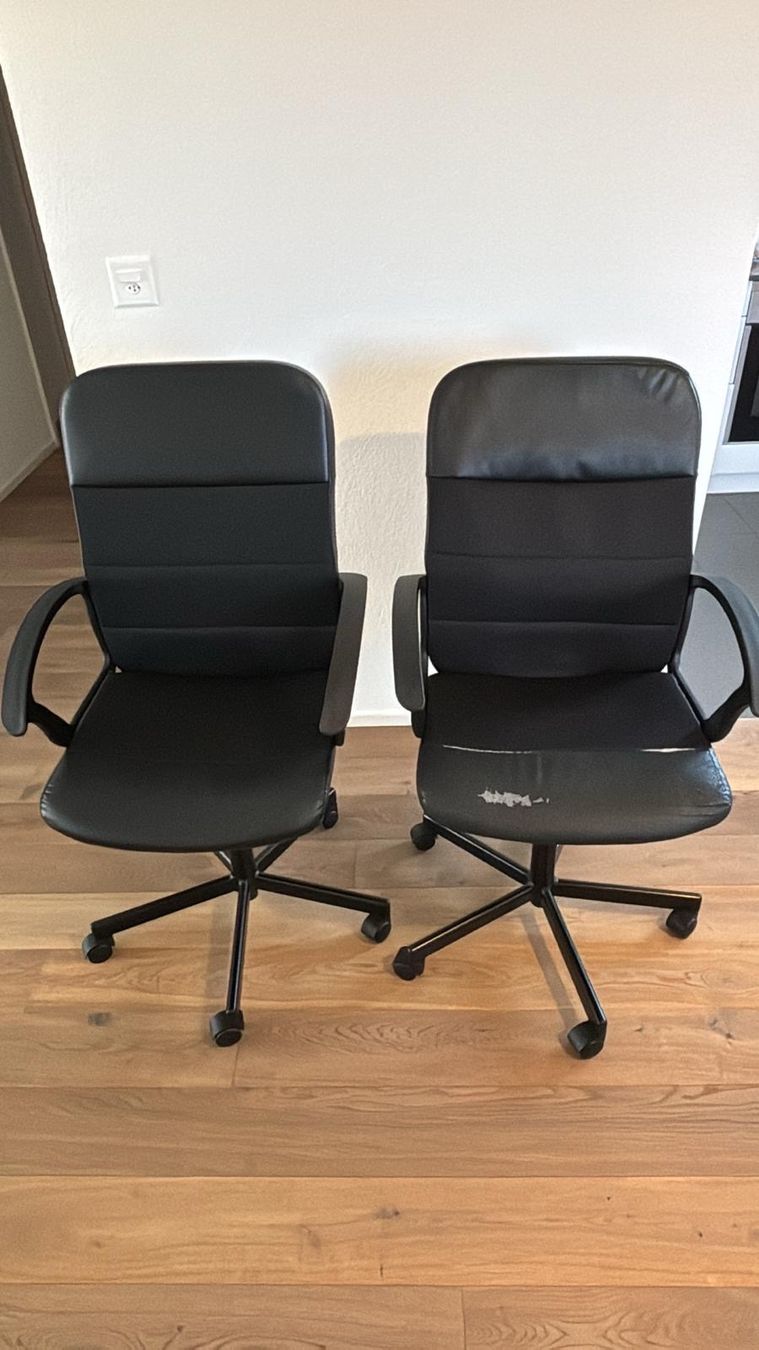 Ikea Sedie: 2 schwarze Bürostühle | IKEA – Usato da Schübelbach venduto da APS_89 3