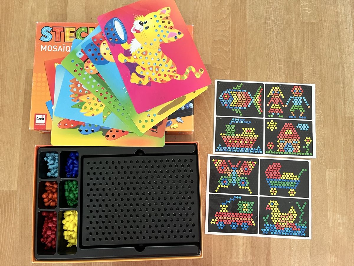 Carlit Giochi: Steckmosaik / Steckspiel – Usato da Wil ZH venduto da Wonderwoman76 1