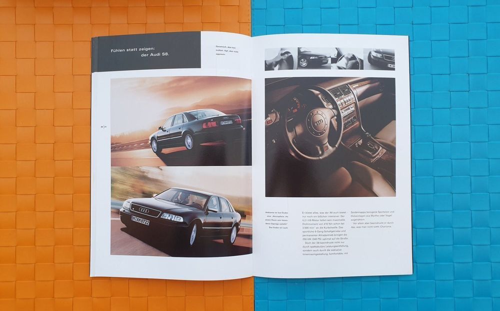 Revues & Magazines: AUDI 1997 - A3 / A4 / A6 / A8 / S6 / S8 - Prospekt / Katalog – Neuf (Voir description) à Viganello par CARLiteratur 5