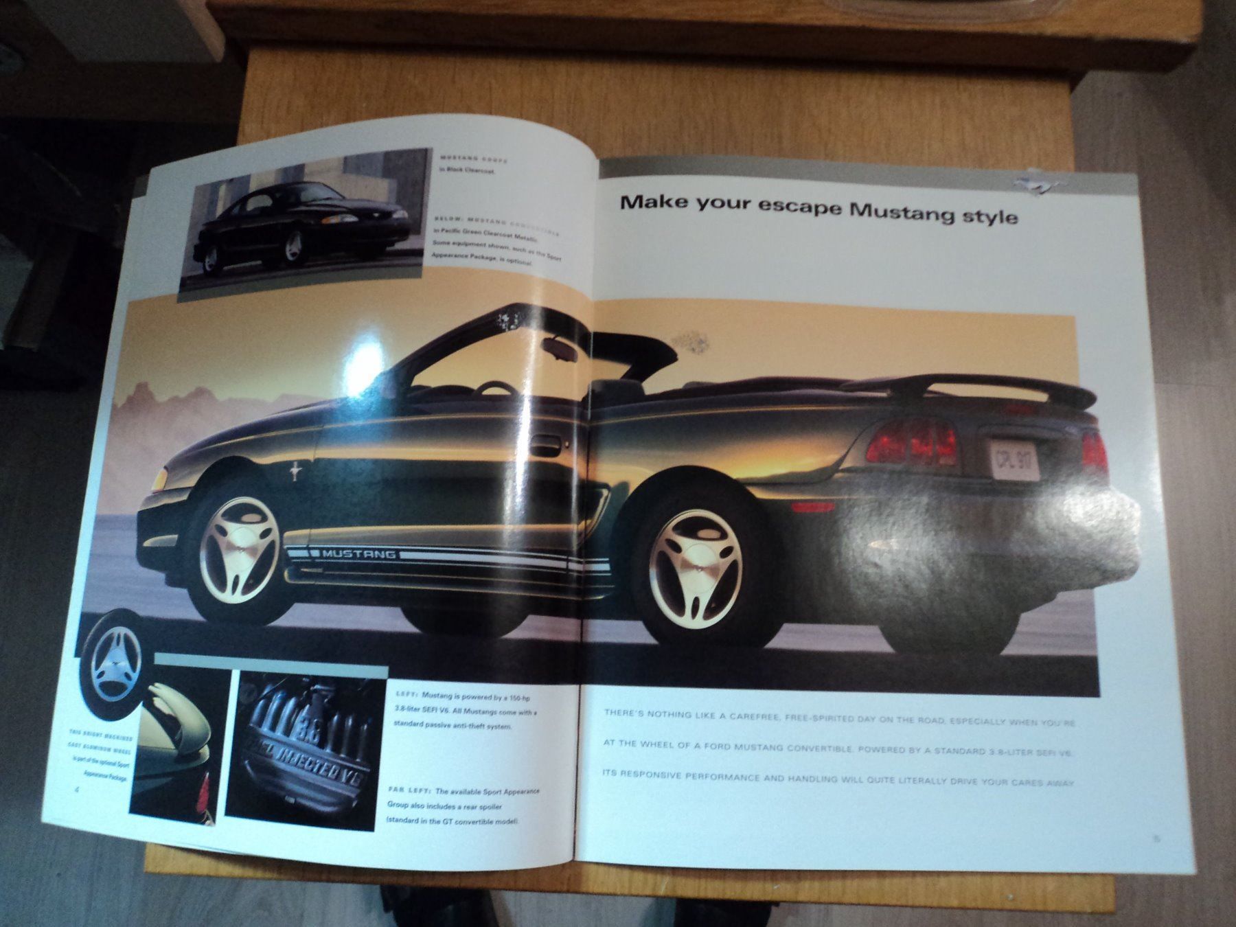 Ford Documenti: Autoprospekt Ford Mustang 1997 – Nuovo (secondo la descrizione) da Schwarzenburg venduto da modelCARama 2