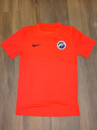 Maillot de football Nike orange, taille M comme neuf