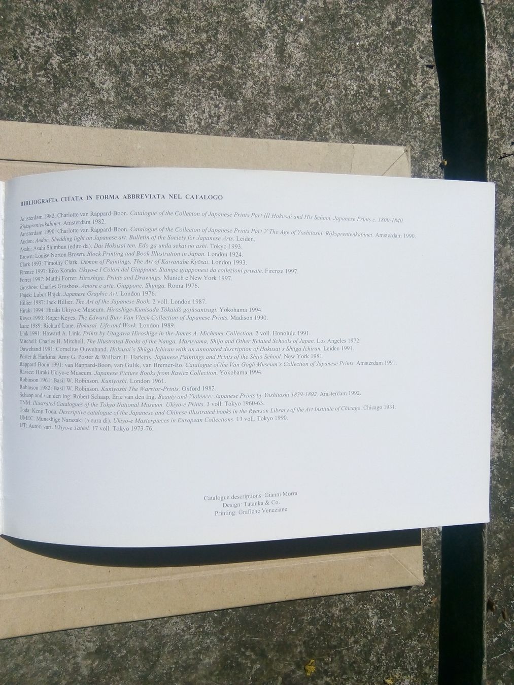 Bücher: Stampe e Libri illustration Giapponesi   (Catalogo N.6) – Gebraucht aus St.Galllen von elkaphone 6