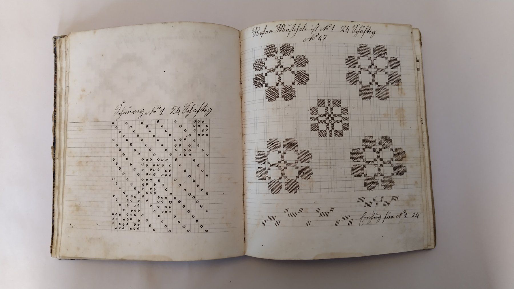 Libri: Buch 1842 mit Handarbeits-Vorlagen / Handgeschrieben – Usato da Bellach venduto da JingleJerry 7