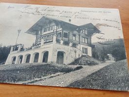 AK BERN SCHWEIZERN AUS AM GURTEN1907