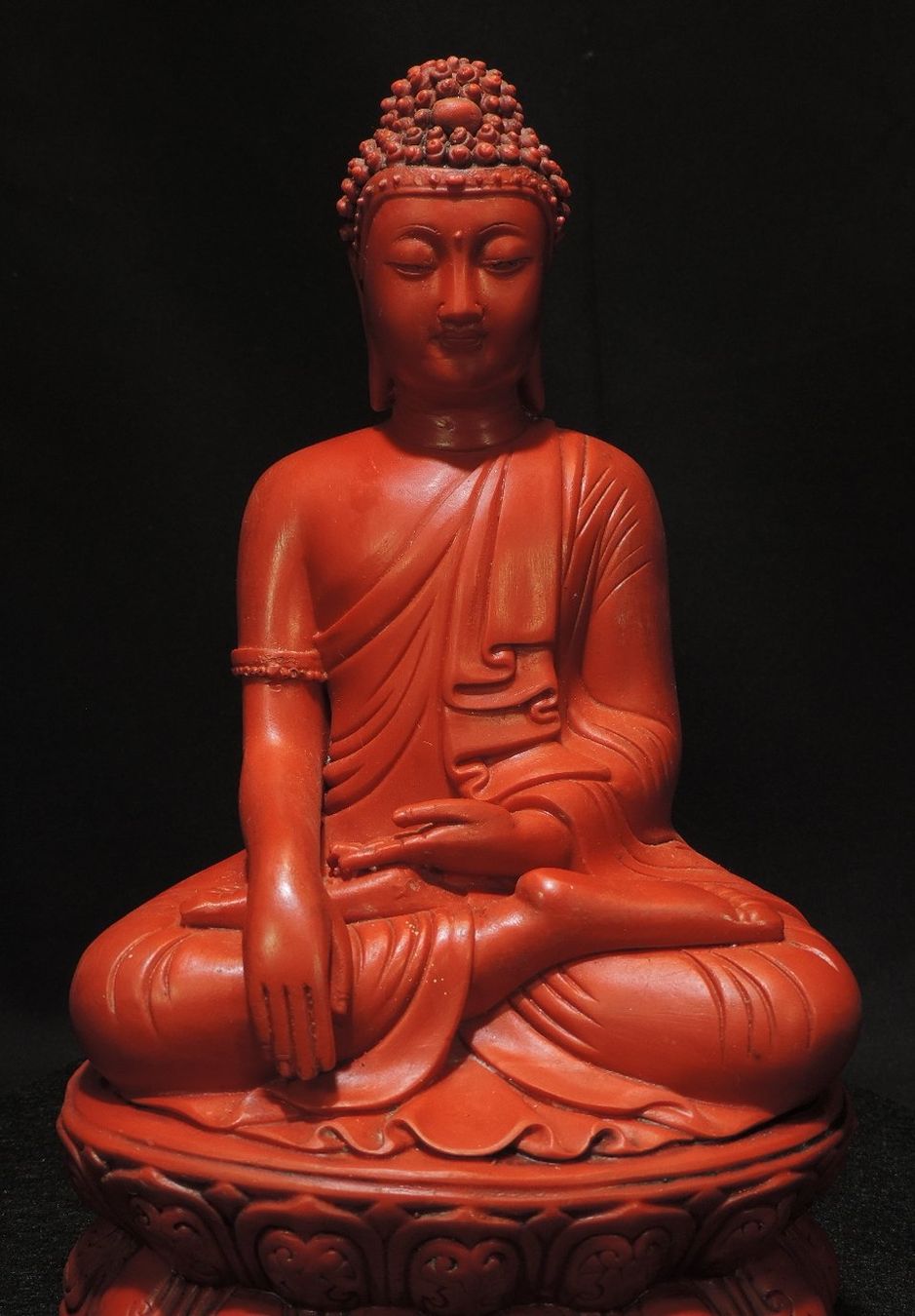 Skulpturen & Statuen: Thailand Rotlack Buddha – Gebraucht aus Duggingen von roterbambus 4