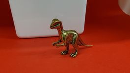 Goldiger Dino  Glücksbringer für Sammler!