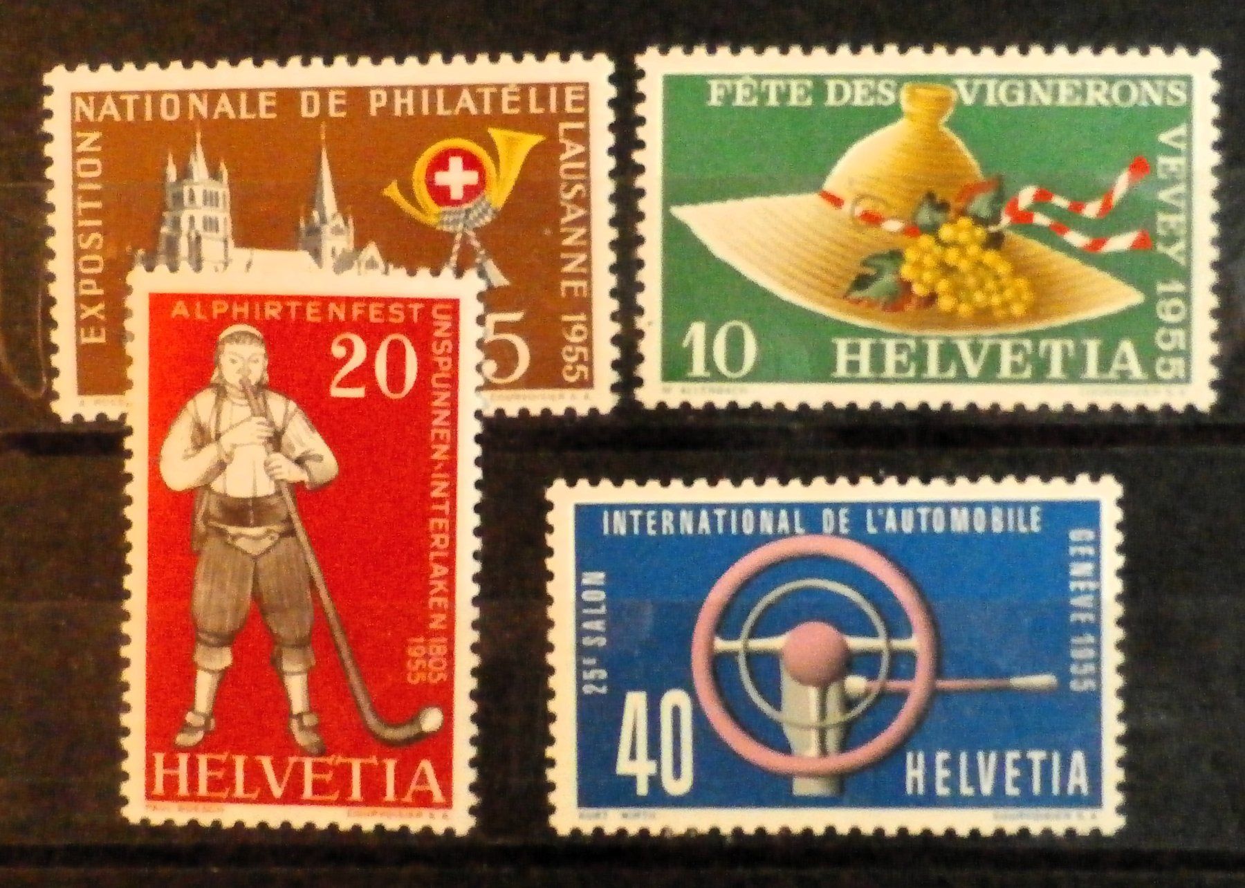 Tutti i francobolli: CH 1955 Werbemarken ** – Nuovo (secondo la descrizione) da Kehrsatz venduto da Bernherb2 1