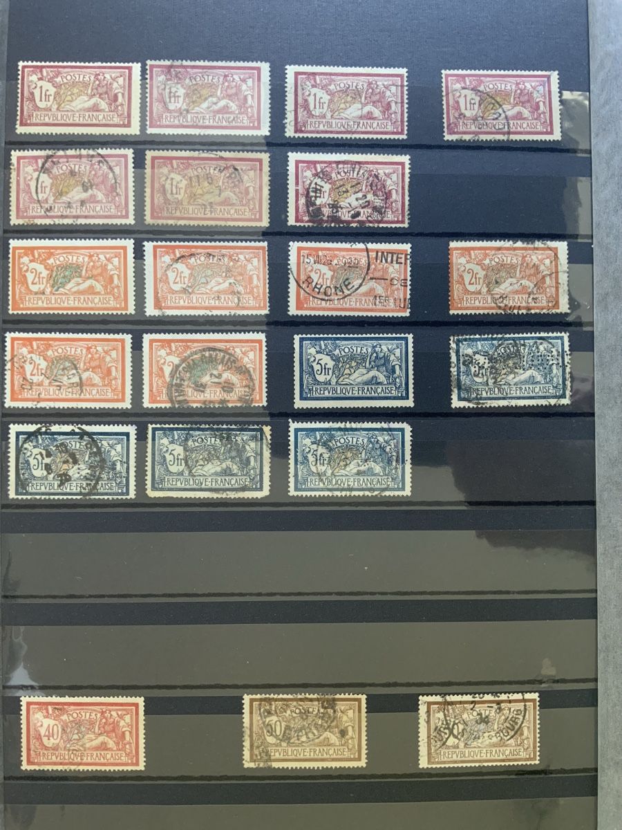 Alle Briefmarken: Frankreich Briefmarken – Gebraucht aus Binningen von chr_cr5n 3