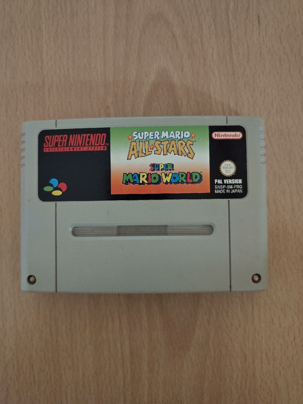 Nintendo Giochi: Super Nintendo: Super Mario Allstars + World – Usato da Mumpf venduto da Roxy_Piercing