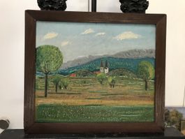 Schönes Ölgemälde unsigniert