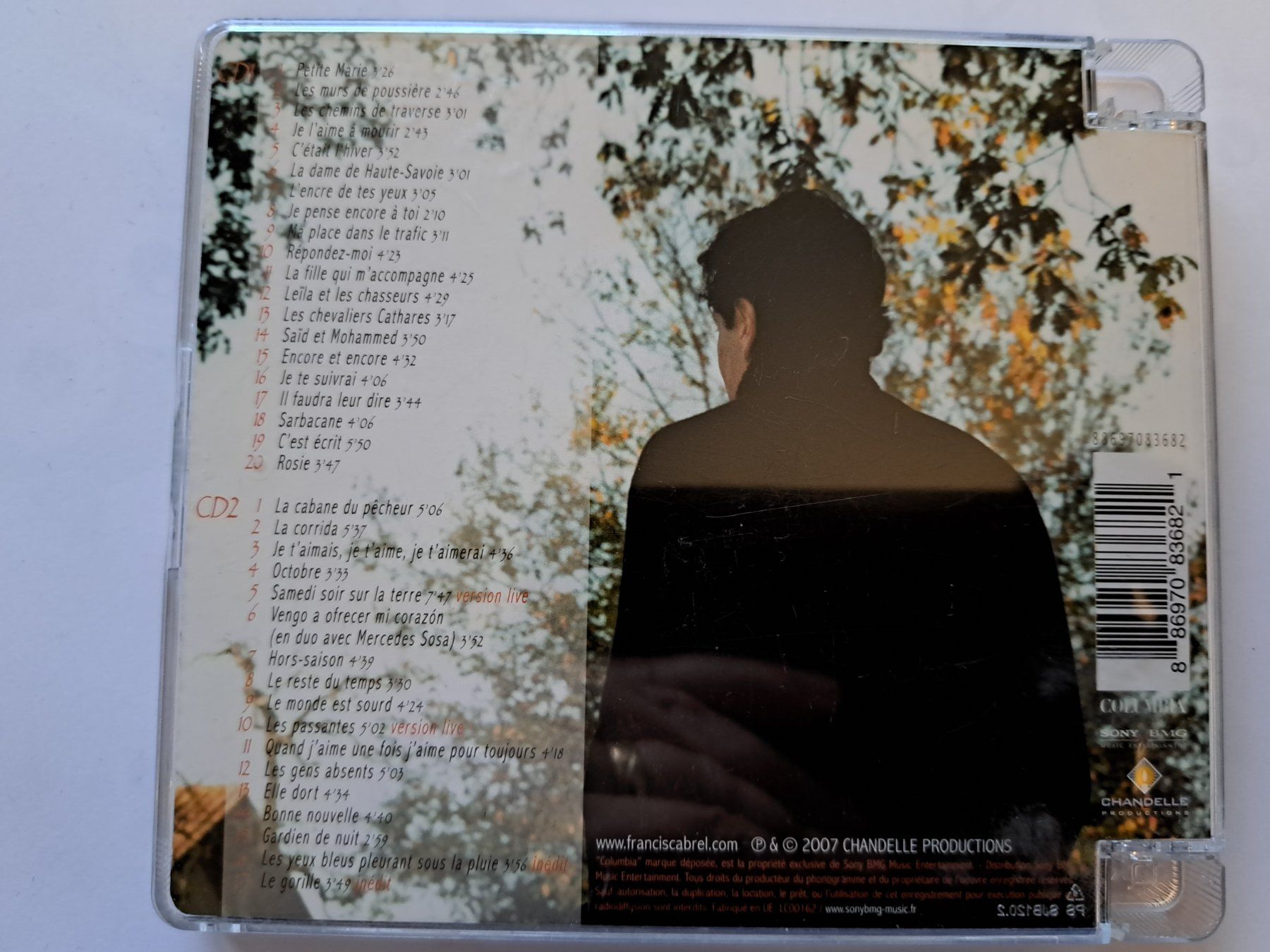 CD: Cd Francis Cabrel - L'essentiel 1977 - 20007 – Usato da Pully venduto da bro_n52j 1