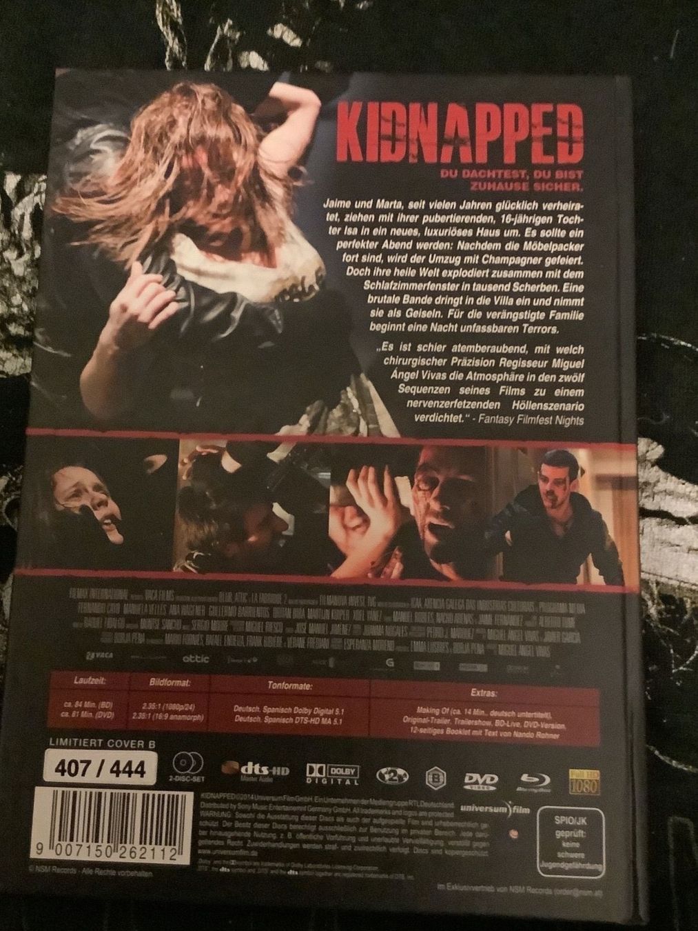 Tutti i DVDs: Kidnapped UNCUT! Mediabook – Nuovo (secondo la descrizione) da Oberkirch LU venduto da ThE_CoLLecTor666 1