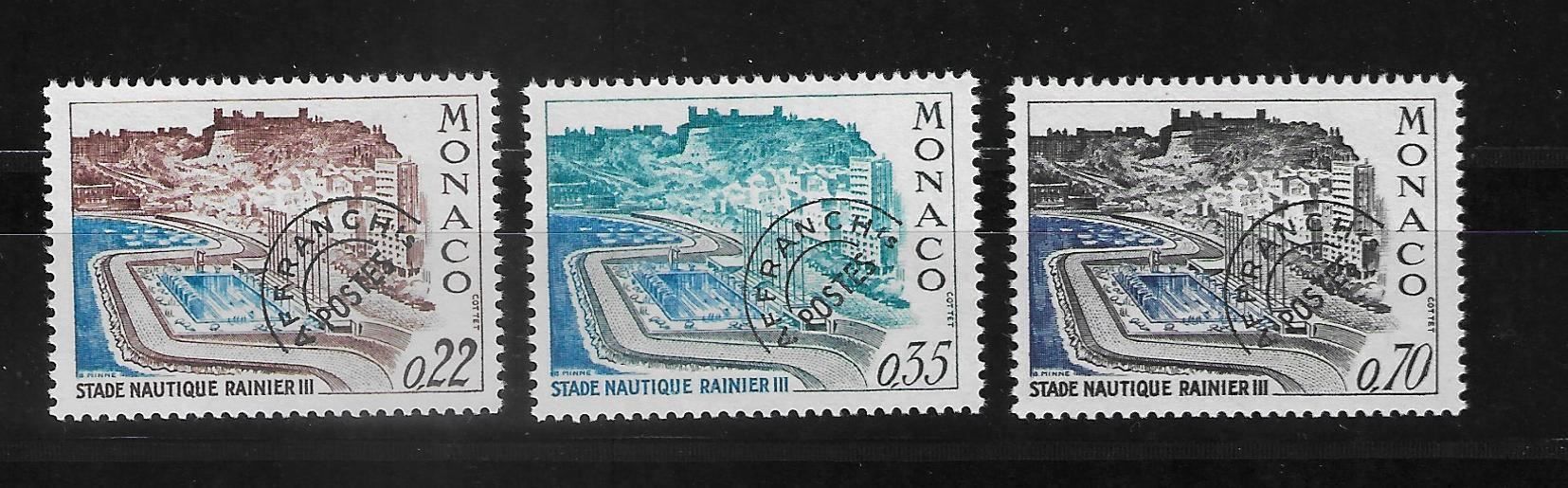 Tutti i francobolli: Monaco 1969 Freimarken Mi. 938-940** MNH – Nuovo e nell'imballaggio originale da Ettingen venduto da Kartenplanet