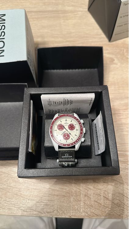 Swatch Orologi: Omega x Swatch Mission to Pluto - Neuwertig! Top! – Nuovo e nell'imballaggio originale da Interlaken venduto da M1ck89