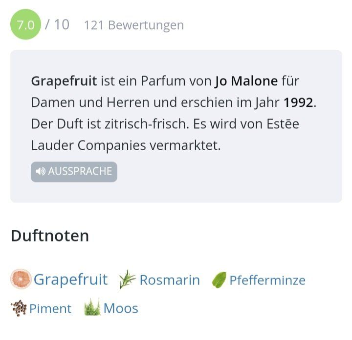 Jo Malone Parfum & Eau de Toilette: 2 ml JO MALONE GRAPEFRUIT ABFÜLLUNG – Neu (gemäss Beschreibung) aus St. Gallen von CaliSunshine 3