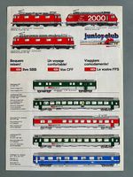 SBB Juniorclub Eisenbahn-Abziehkleber 