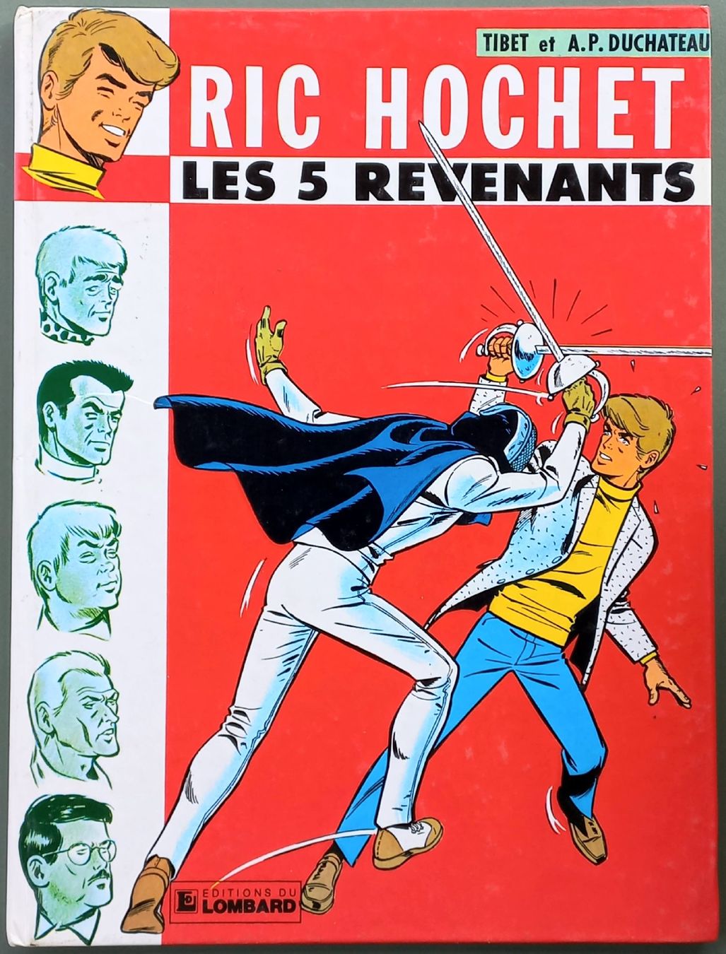 Fumetti: BD Comic - Ric Rochet 10 - Les 5 revenants – Usato da Niederuzwil venduto da lubimaja