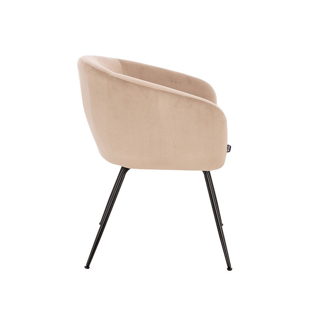 Stühle: 1x Esszimmerstuhl ARDA Samt - Beige – Neu und originalverpackt aus Wallenwil von toesstal-vertrieb 6
