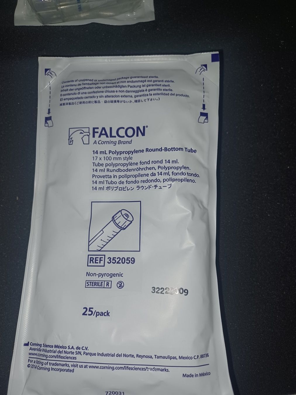Gläser: Falcon Rundboden Polypropylenröhrchen – Neu und originalverpackt aus Schupfart von philippb06 2
