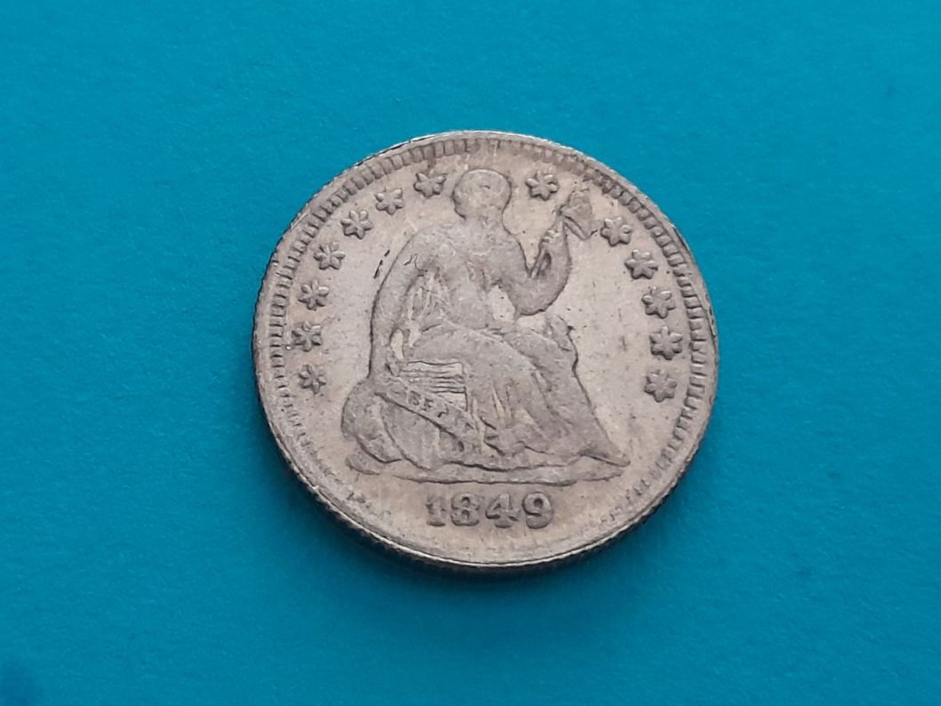 Toutes les monnaies: 1/2 Dime 1849, USA – D'occasion à Aarau par Reto_BA_01