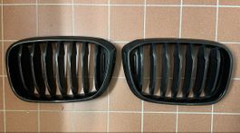 BMW X3 X4 G01 G02 Kühlergrill/Nieren 2 Stück in Piano Black
