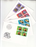 SBK B247 - B250 im 4er-Block FDC