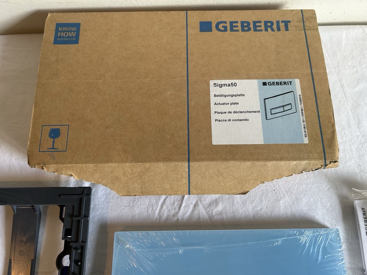 Geberit WC: Plaque de déclenchement Geberit Sigma50 – Gebraucht aus Geneve von Fil1997 3