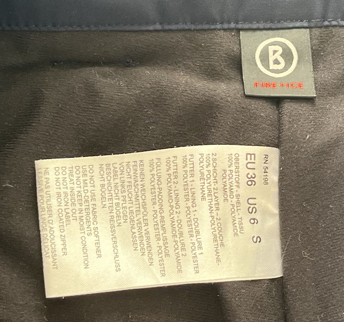 Bogner Pantaloni: Original Bogner Fire + Ice Softshell Damen Skihose – Usato da Zürich venduto da Hypera 5