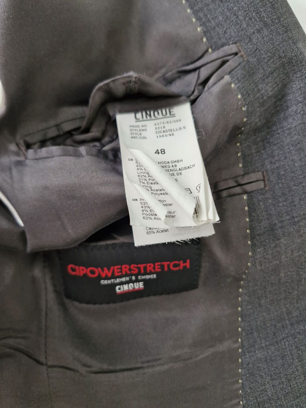 Cinque Completi: Anzugsjacke – Usato da Neu St. Johann venduto da cim_vv6n 1
