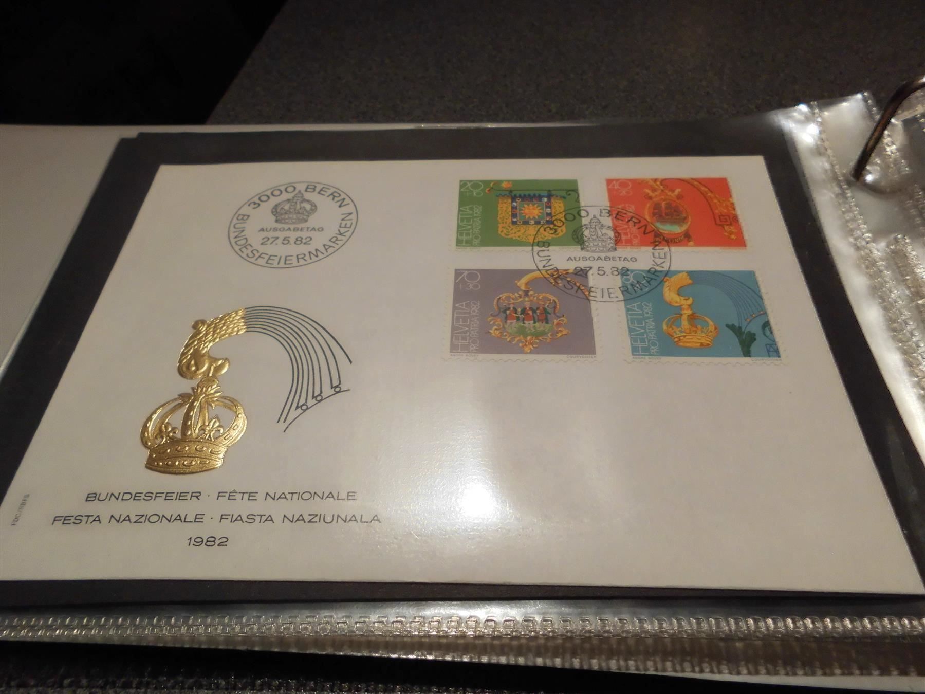Tutti i francobolli: Briefmarke Bundesfeiermarken 27.05.82 – Usato da Zürich venduto da abraxas1291