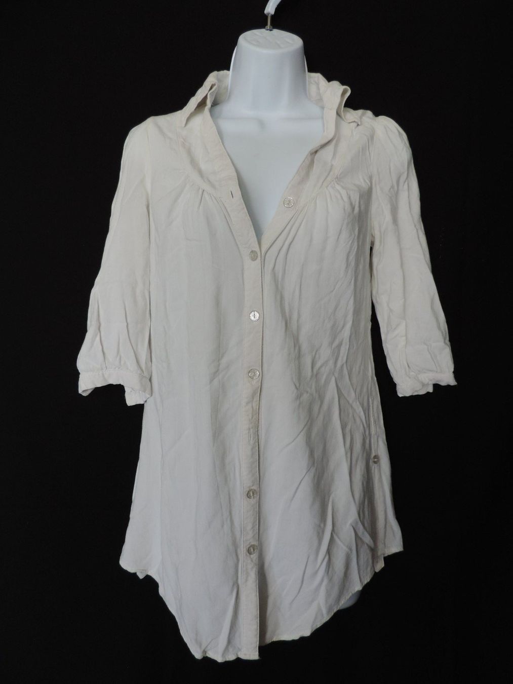 Chemisiers: chemise longue blanche – D'occasion à Genève par Axelle333 3