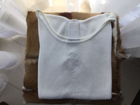 Sommerliches Strickpullover Rippenstrick Weiss, Grösse 40