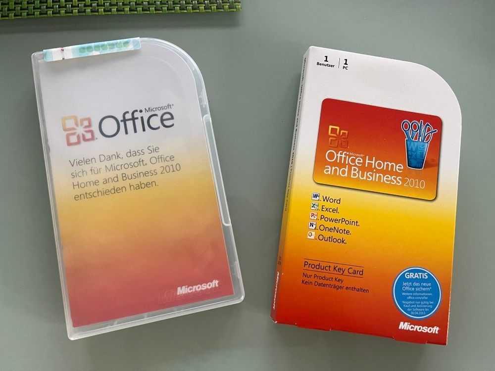 thumbnail image 2 of Microsoft Office 2010 Home And Business – 2 PCs, Full Version, DVD, New Sealed Box 2 of 5
