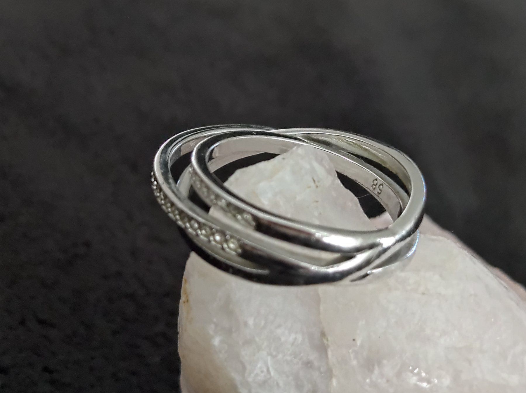 Swarovski Ringe: Swarowski Ring Silber – Gebraucht aus Istighofen von Ringparadies 1