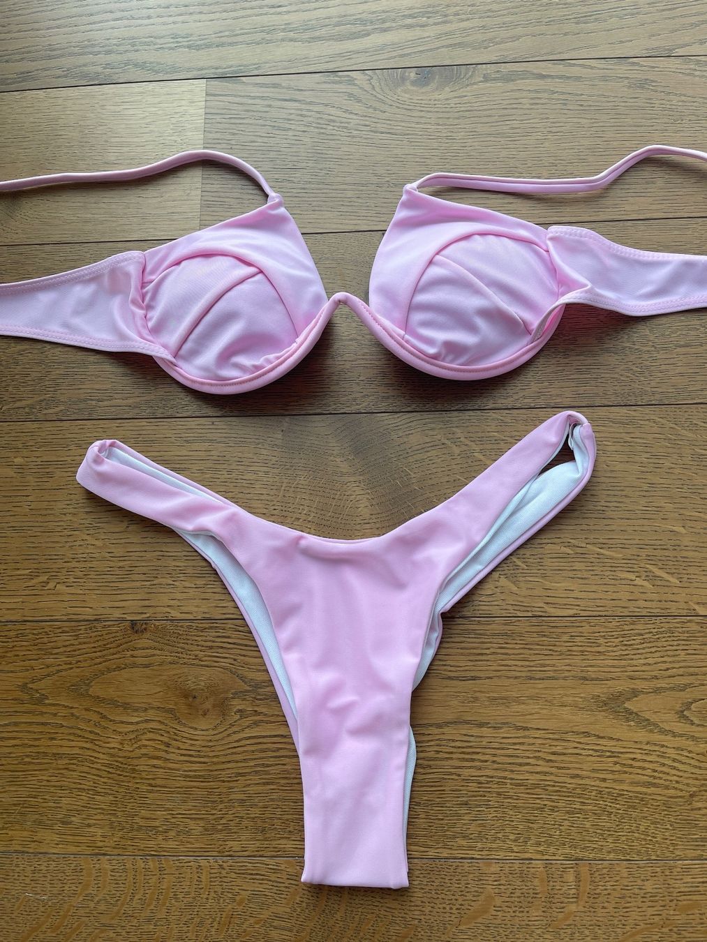Costumi da bagno & Bikini: Neu Rosa Bikini High-Waist Gr M – Usato da Bassersdorf venduto da Sandy456 1